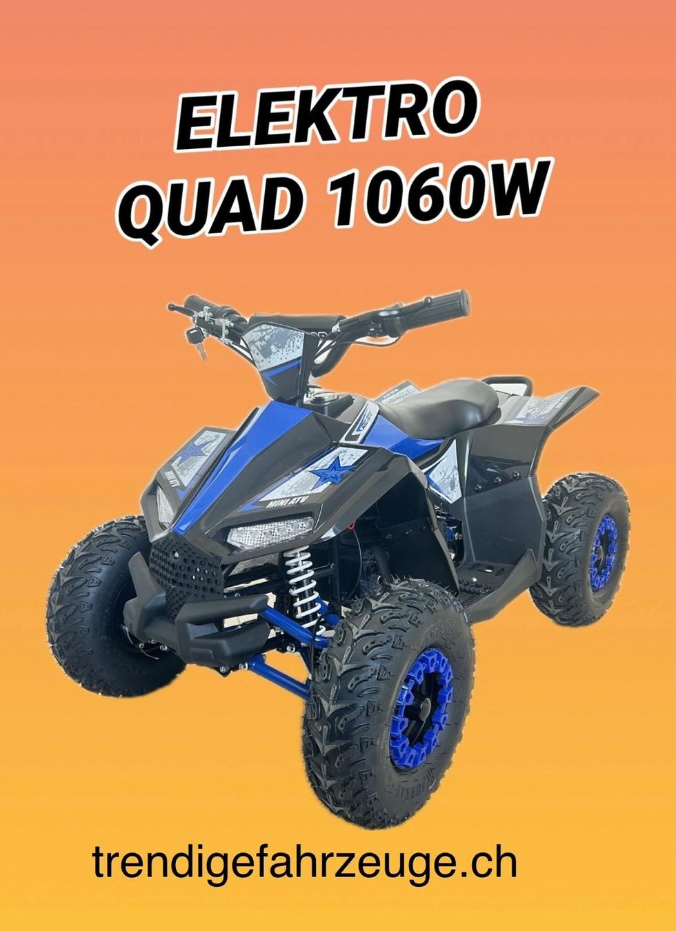 Veicoli per bambini: cooler E- Quad Kinder 1060 Sirius grün Geschenk Idee – Nuovo (secondo la descrizione) da Ruswil venduto da Trendigefahrzeuge 4