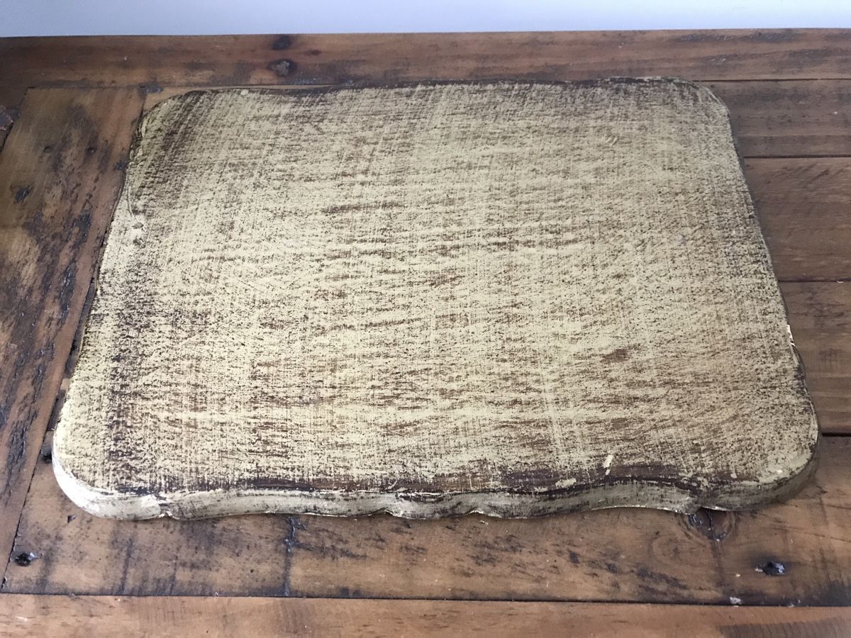 Piatti di portata: Florentinisches Tablett Serviertablett rot Holz – Usato da Rapperswil SG venduto da cosiba01 1