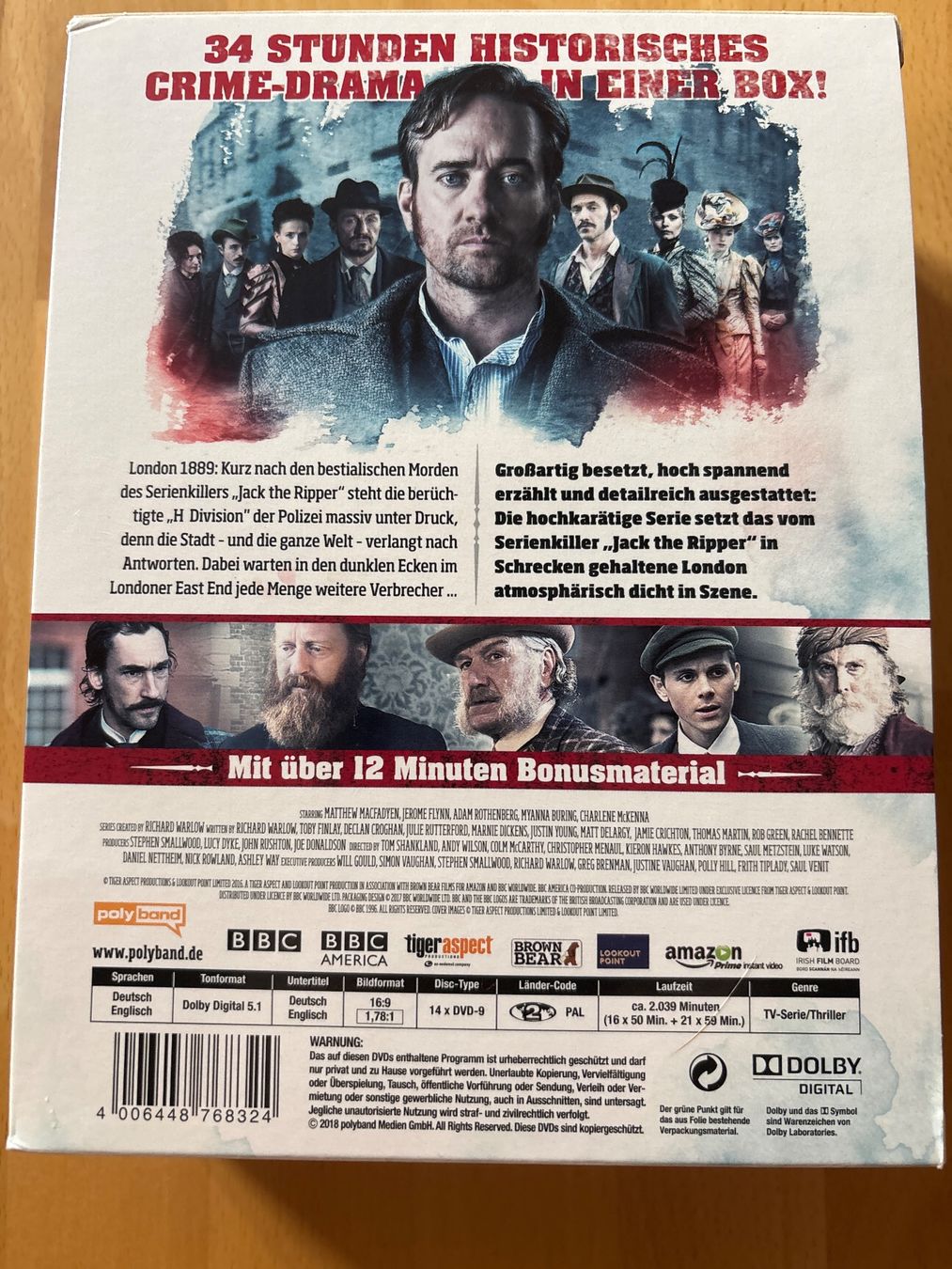 Tous les DVDs: RIPPER STREET – D'occasion à Lauwil par Turbo-Schnecke 1