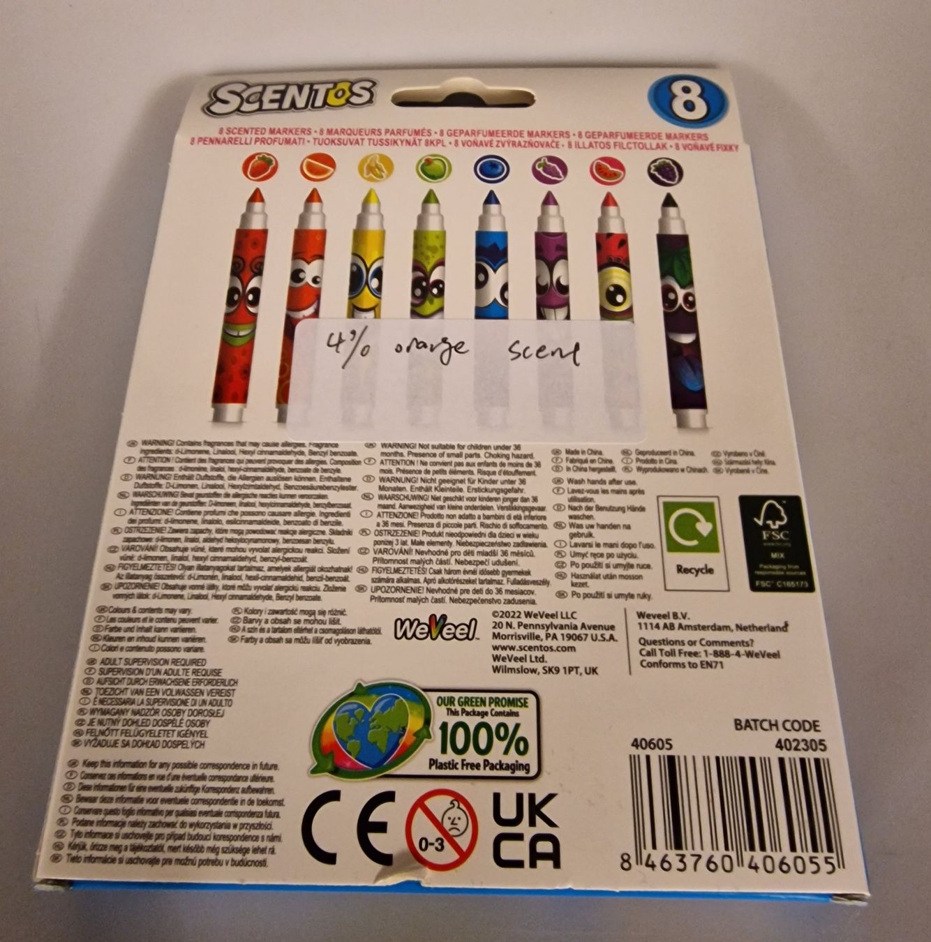 Stylos & Marker: Scentos Duft Marker  8er Set Neu – Neuf avec emballage d'origine à Oberuzwil par aseinkaufswelt 1