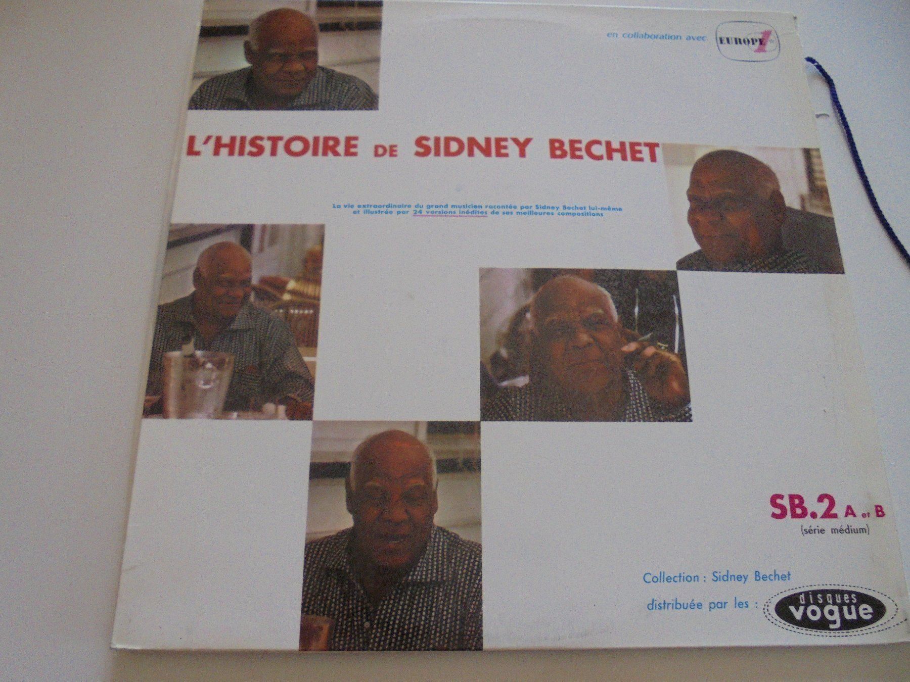 Dischi in vinile: " L' Histoire de Sidney BECHET " 2 x LP Frankreich – Usato da Crissier venduto da Promopost 2