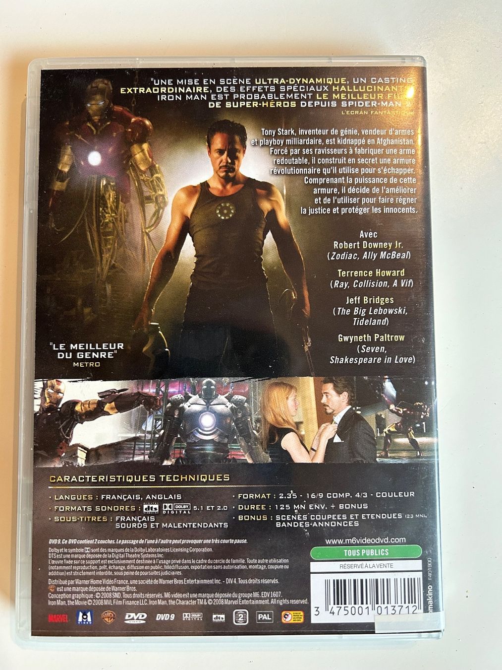 Tutti i DVDs: IRON MAN – Usato da St-Cierges venduto da Crisi53 1