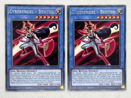Yu-Gi-Oh! Karte: Cyberengel - Benten, GEIM-DE040, Top! (x2)