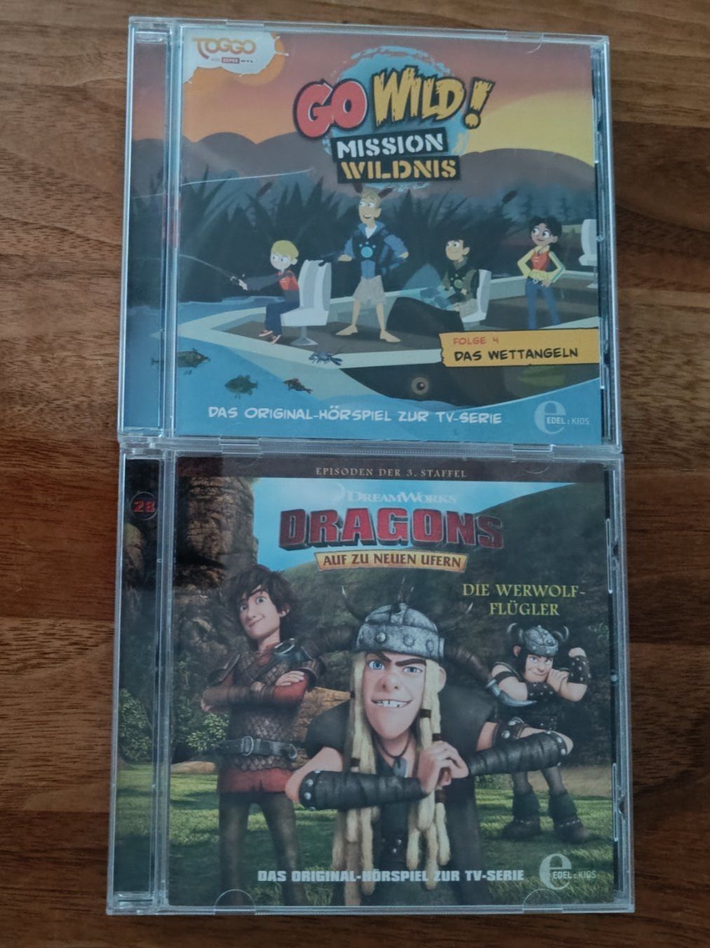 CDs: Kinder CD Dragons und GO Wild – Gebraucht aus Wenslingen von Stibi04
