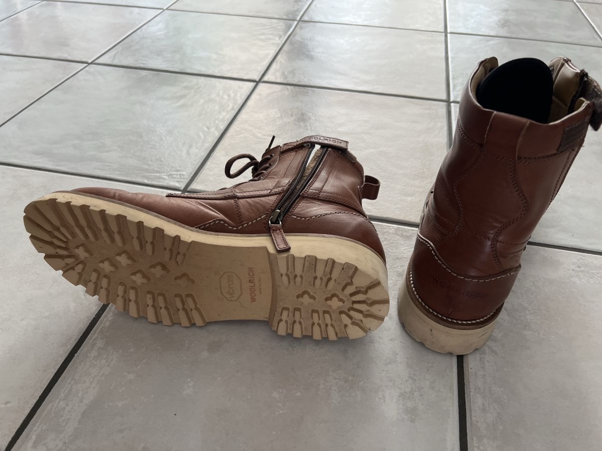 Woolrich Scarpe da uomo: Lederboots Woolrich Grösse 44 – Usato da Zufikon venduto da luuuzi 1