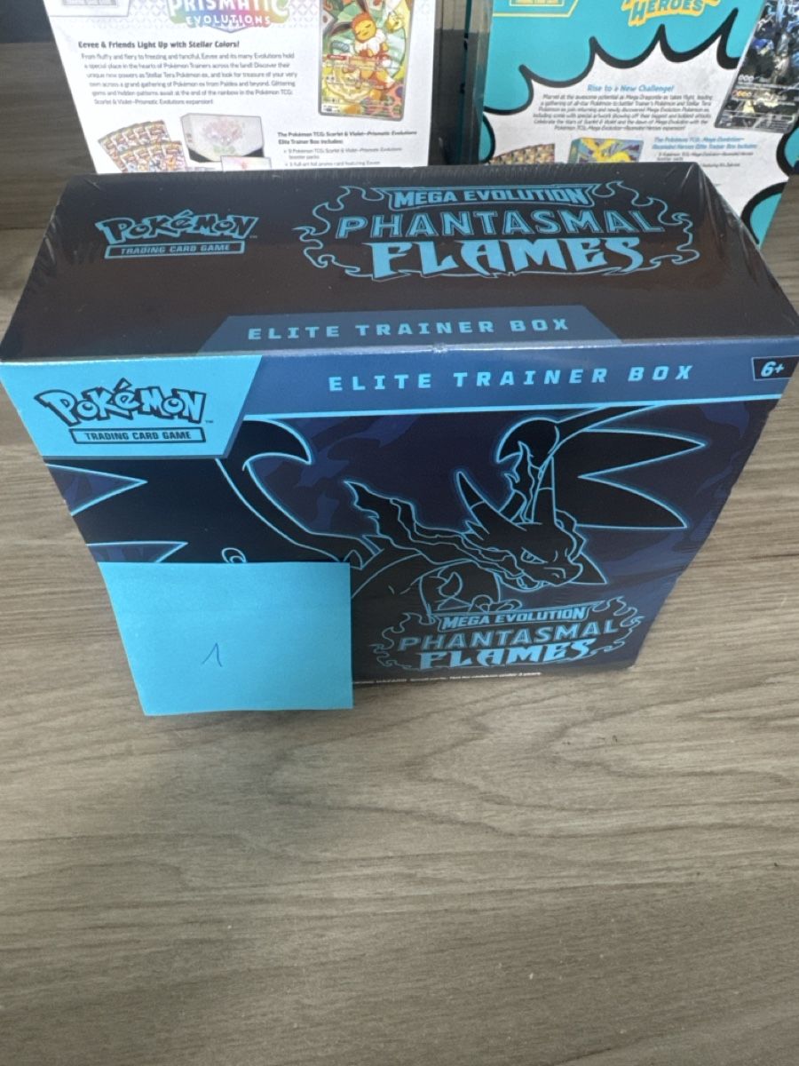 Pokémon Sammelbilder & Trading cards: ETB PHANTASMAL FLAMES ENG – Neu und originalverpackt aus Riazzino von bar_f9fn