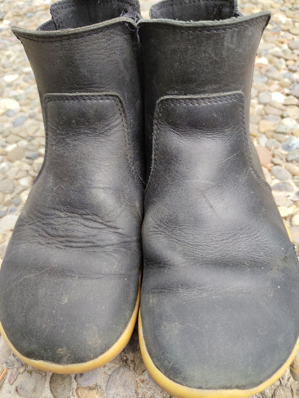 Schuhe für Jungen: Barfuss Leder Stiefel Grösse 32 – Gebraucht aus Stetten AG von mooncreek 5
