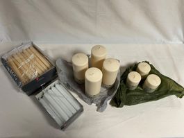 Balthasar Kerzen-Set Swiss Natural, neu, Swiss made