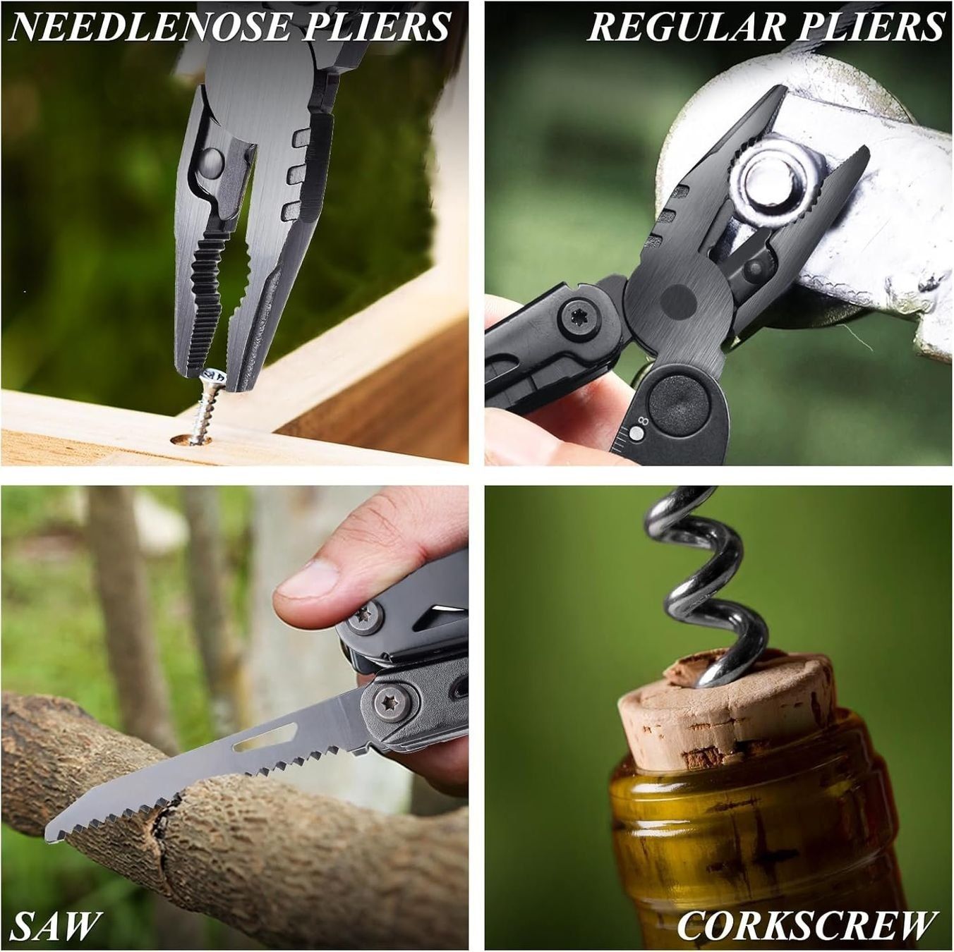 Tutti gli attrezzi: Multitool 18in1 Taschenmesser Zange Säge Schere mit Etui – Nuovo e nell'imballaggio originale da Zürich venduto da jasminleut 5