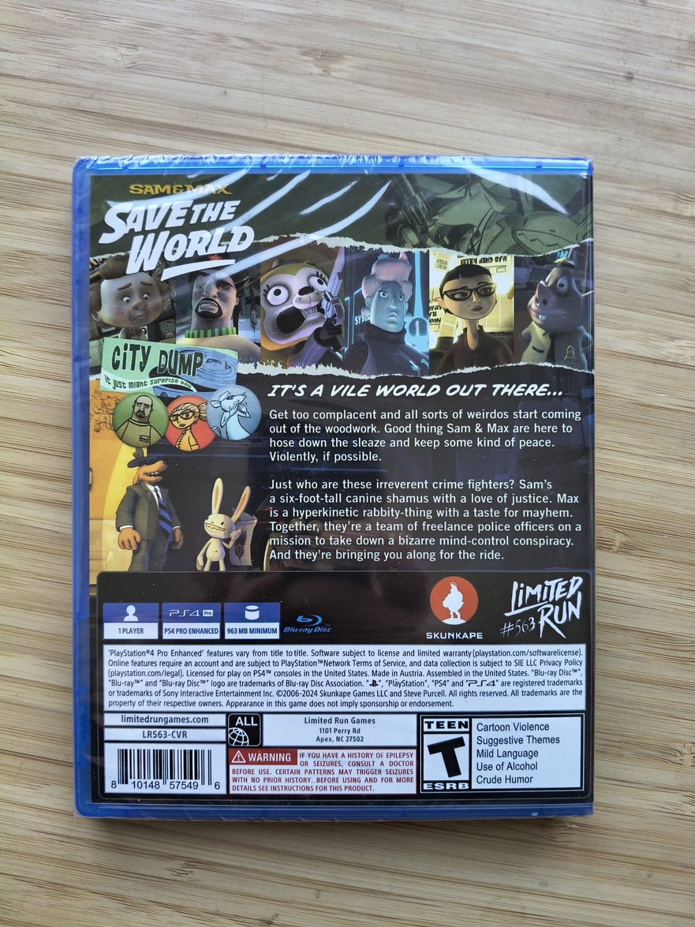 Giochi: Sam & Max Save the World Sealed (PS 4) – Nuovo e nell'imballaggio originale da Riedholz venduto da ste_96cd 1