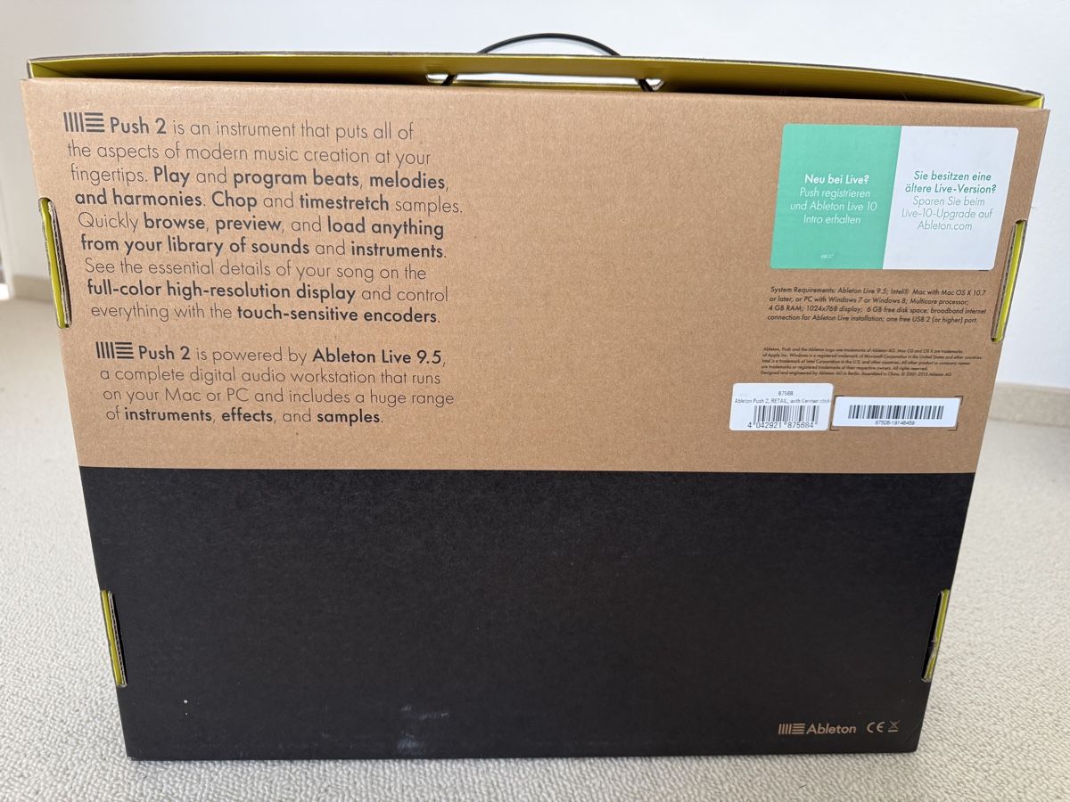 Console di mixaggio: Ableton Push 2 + Live 10 Suite – Usato da Zürich venduto da leenvogel70 1