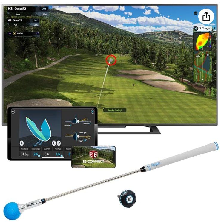 Mazze & Set: PhiGolf Golfsimulator / Schwungtrainer – Usato da Stettlen venduto da Deladeluxe 3