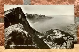 1960 - Sommet des Rochers de Naye & Lac Léman