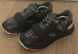 Burberry Sneakers Herren Schuhe Gr.43 Karomuster Grün