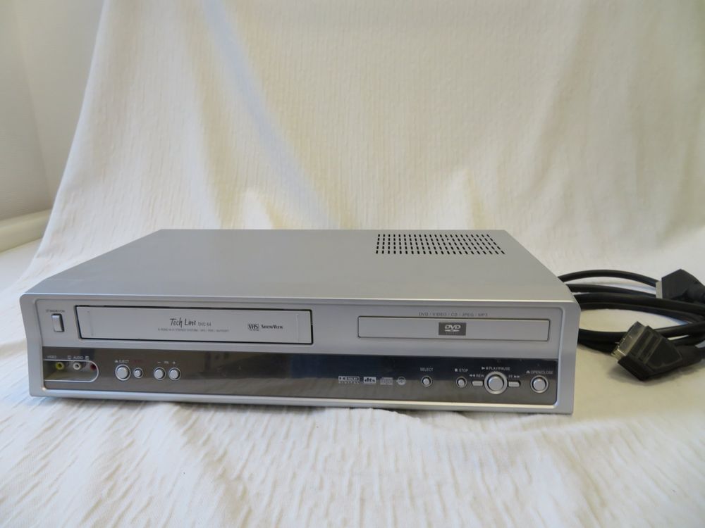 TechLine DVC 64 VHS & DVD Player | Kaufen auf Ricardo