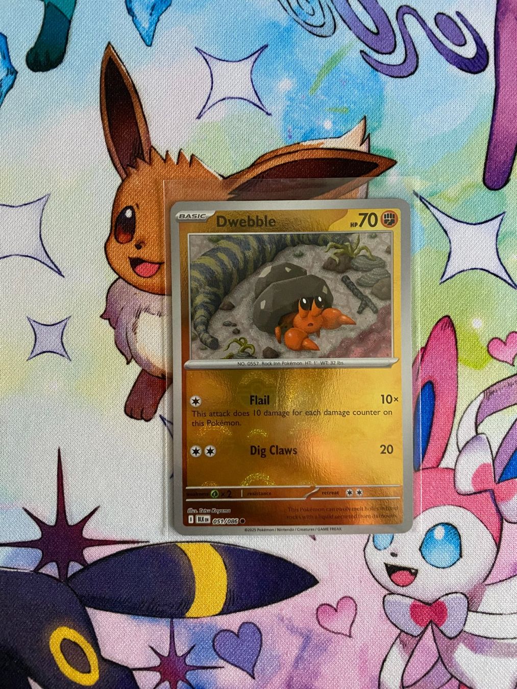 Pokémon Carte collezionabili: Pokemon Dwebble Pokeball 051/086 BLK – Usato da Grindelwald venduto da TSG-G-Town