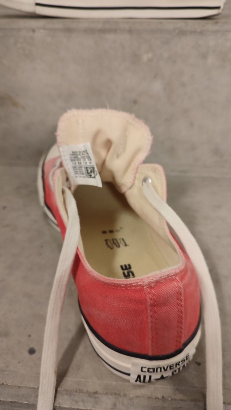Scarpe da uomo: Pink ombre Converse Chuck Taylor Nr 41 – Usato da Gattikon venduto da ninuska13 6