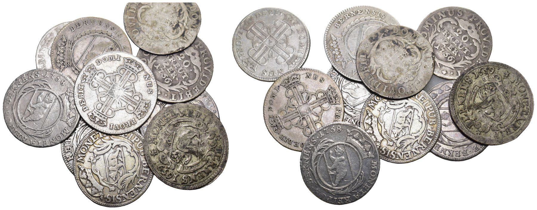 Toutes les monnaies: Kantonalmünzen Lot Bern – D'occasion à Bern par numismatictops