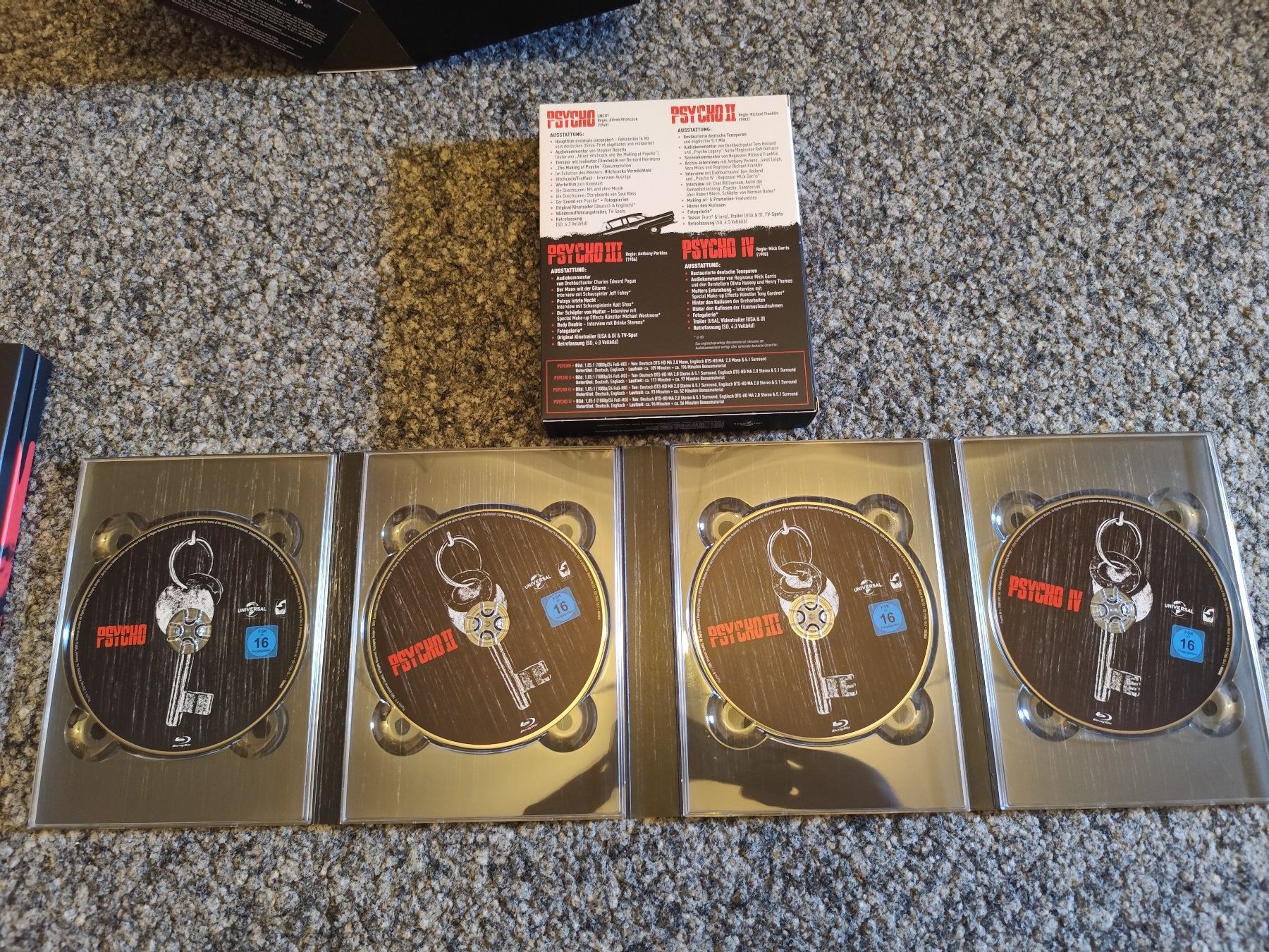 Alle DVDs: Psycho Legacy Collection - Turbine / 8 Blurays – Neu (gemäss Beschreibung) aus Zofingen von Debohli 3