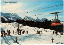 Unterwasser - Luftseilbahn Iltios-Chäserrugg