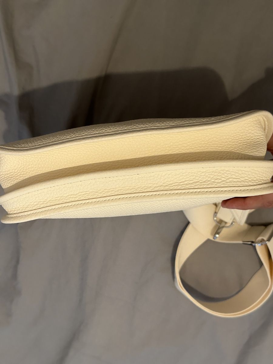 Hermès Borse da donna: Hermes Evelyne 29 Nata Color, Palladium hardware – Usato da Nyon venduto da My_wardrobe 6