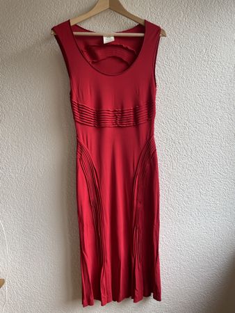 Robe rouge Ferre - État impeccable!