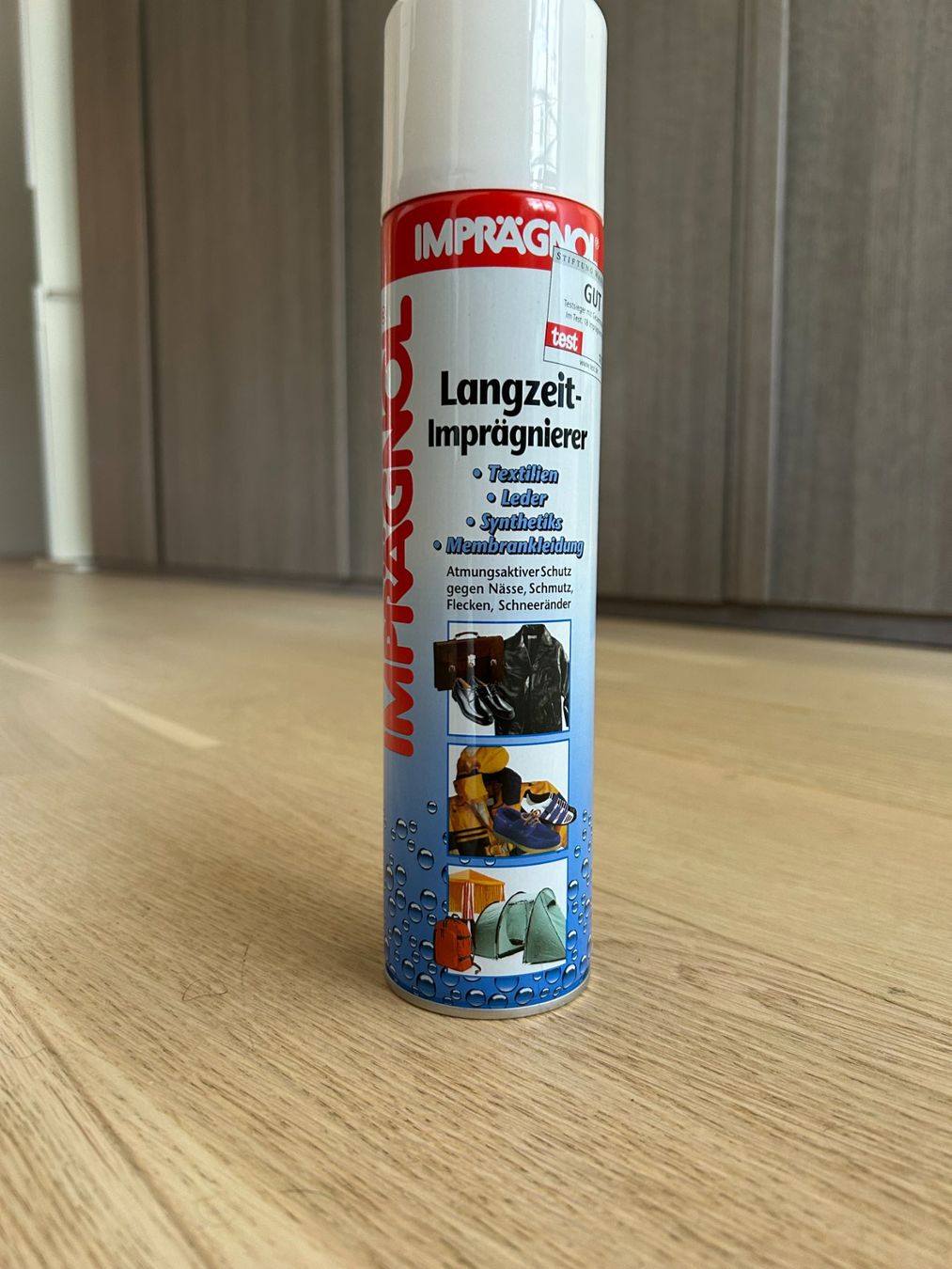 Pflegeprodukte: Imprägnol Universal-Imprägnierspray. – Gebraucht aus Zürich von maxsalezzen 2