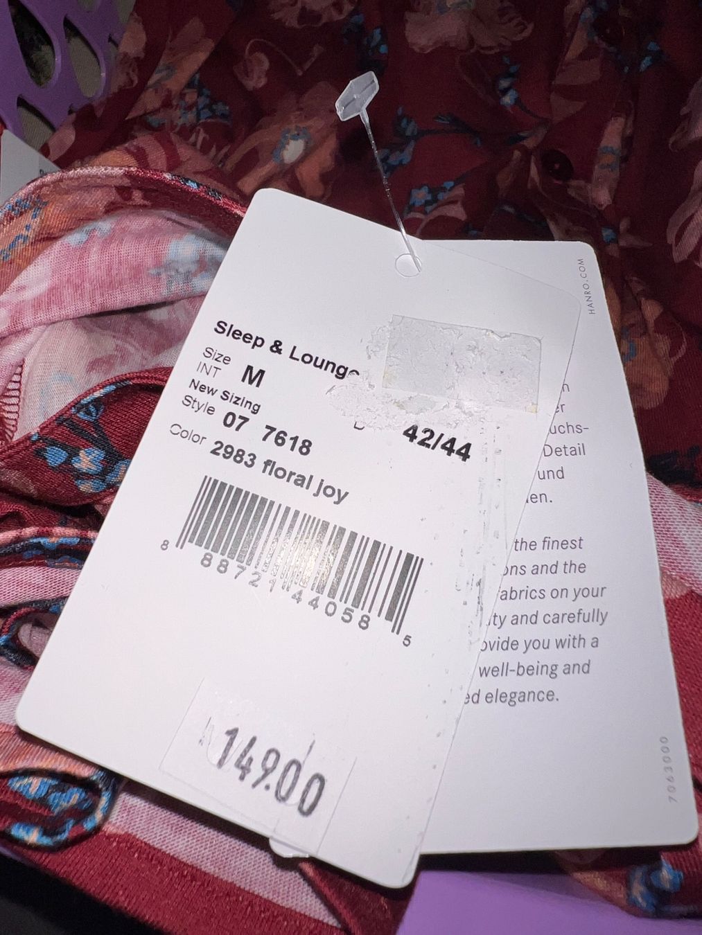 Hanro Negligees & Pigiami: Nachthemd HANRO M neu – Nuovo (secondo la descrizione) da Dornach venduto da samuti 4