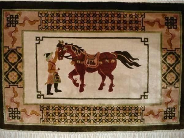 Tappeti: Chinesischer Seidenteppich – Usato da Einsiedeln venduto da Brocki59 3