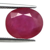 10.60 ct - Big Pinkish Red Ruby - Madagscar