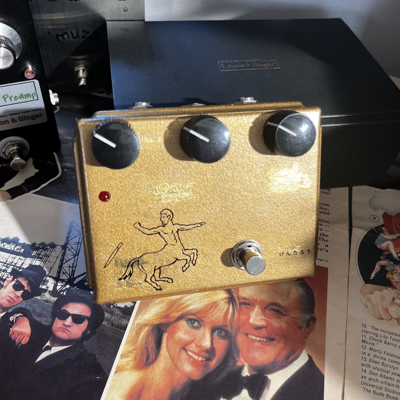Strumenti musicali: LEMON & GINGER CENTAROU GOLD LEAF – Nuovo (secondo la descrizione) da Iseo venduto da Fandango-Guitars