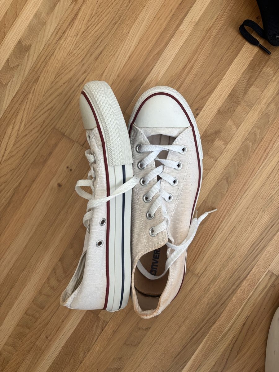 Converse Herrenschuhe: Converse weiss, Grösse 40 – Gebraucht aus Malters von lar_hkm7