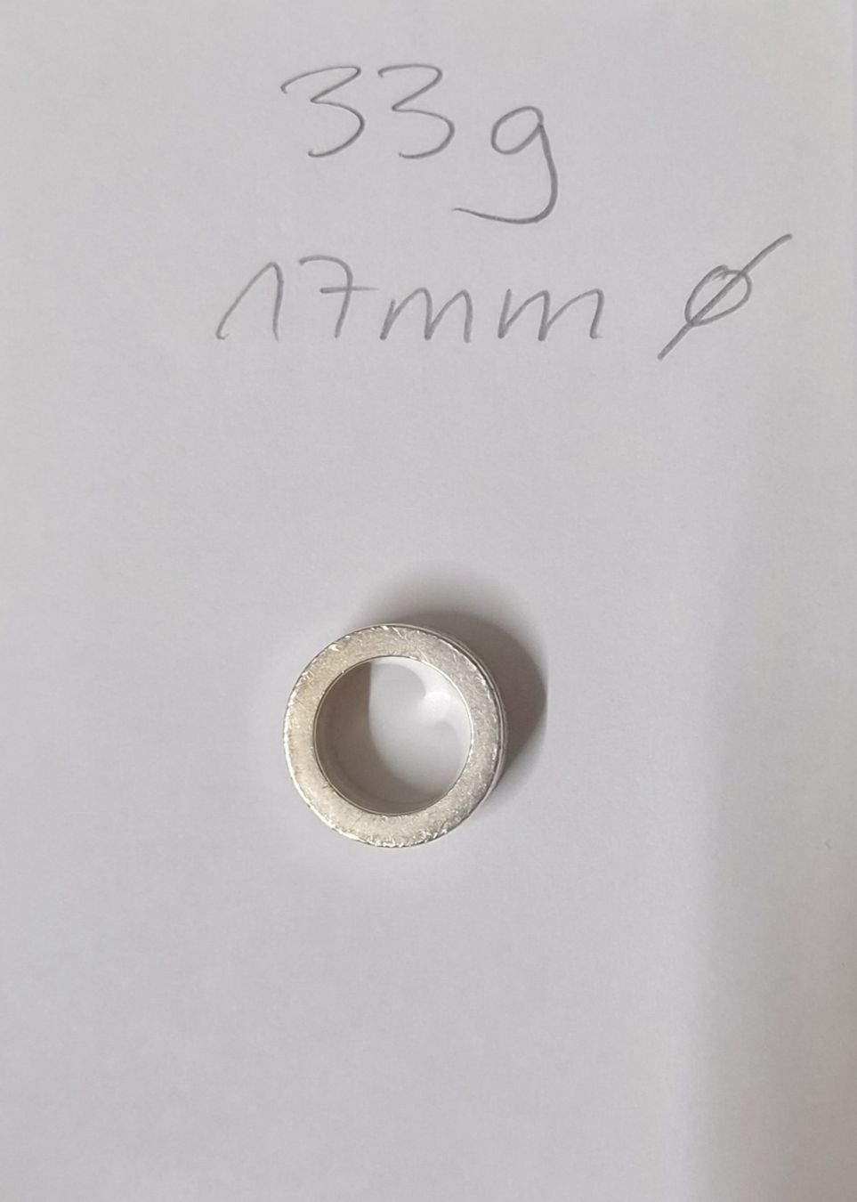 Anelli: Ring Silber 925, 33g, 17mm Durchmesser  – Usato da Gams venduto da kat_lg5l 4