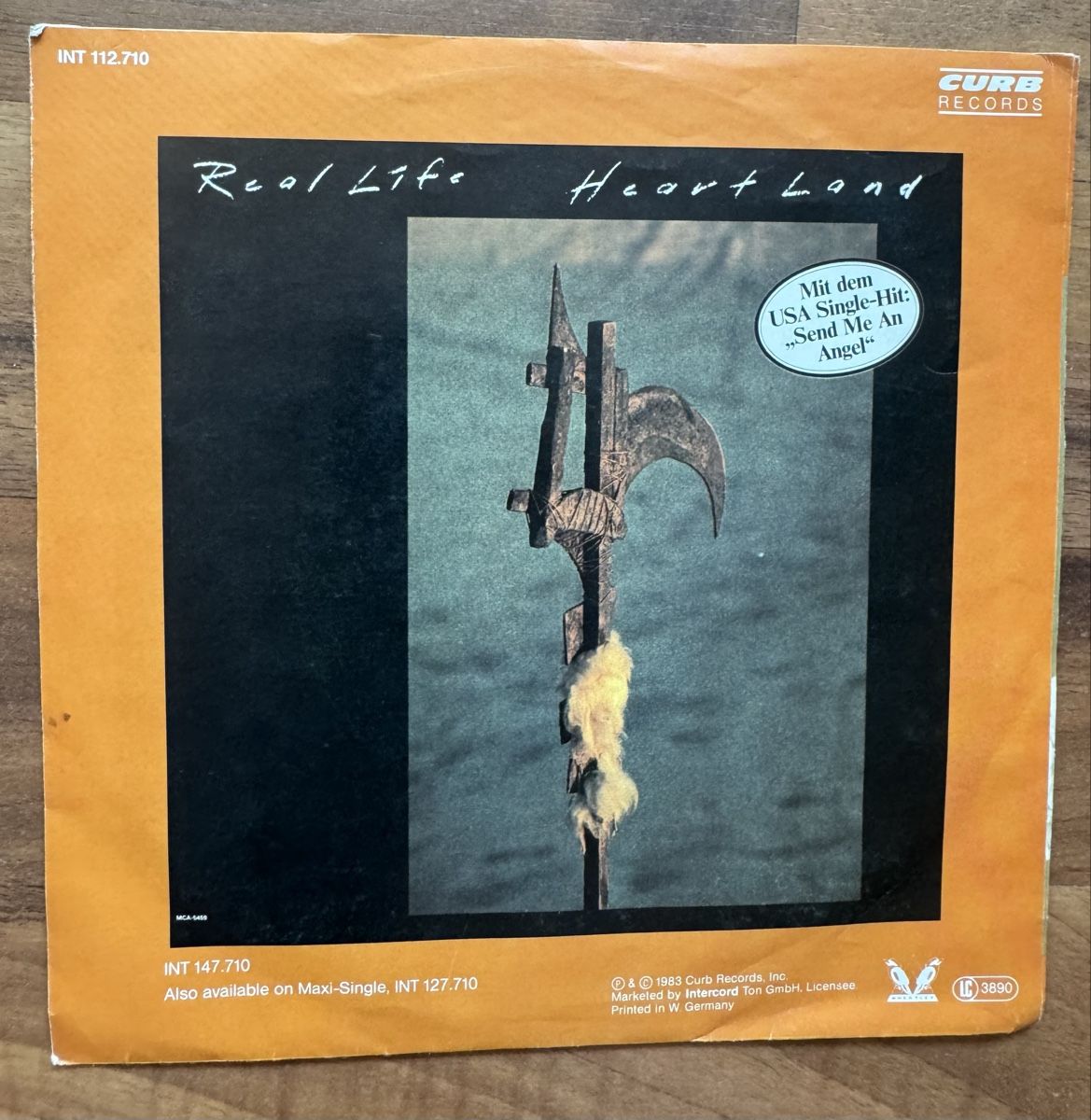 Dischi in vinile: Real Life - Send Me An Angel - 7" Single - 80s – Usato da Rorbas venduto da BlackstarRecords 1