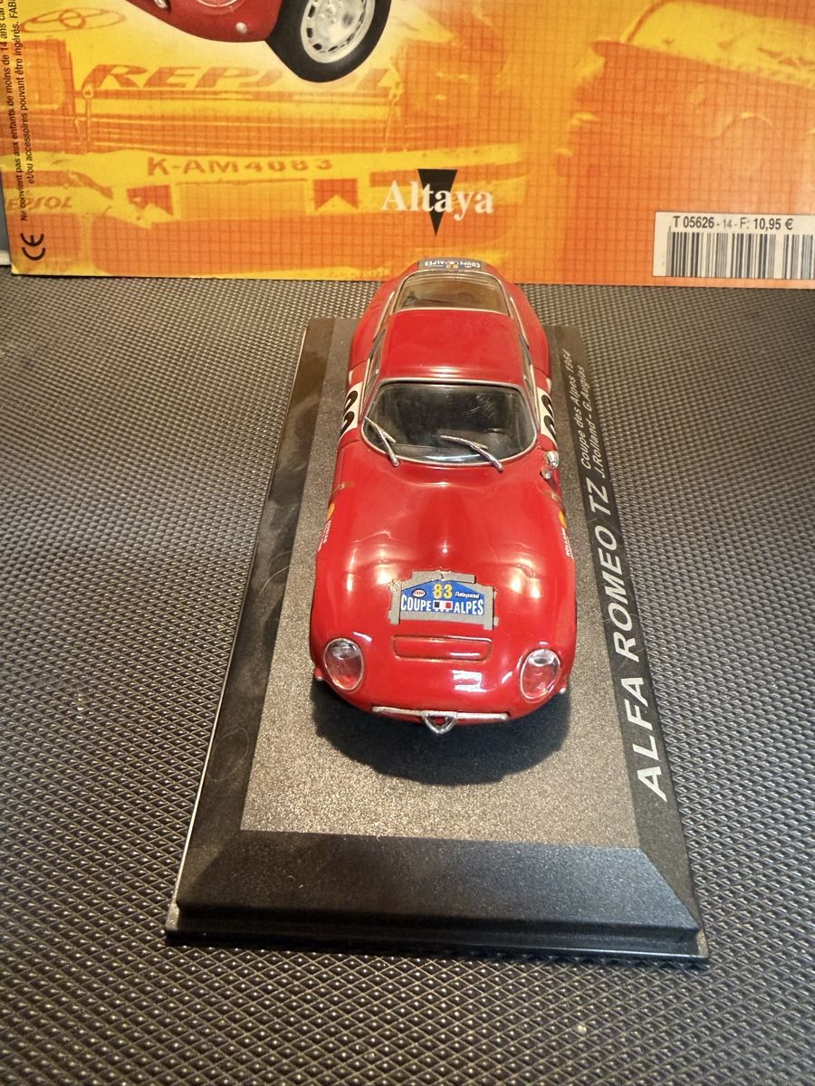 Alfa Romeo Modellini d'auto: Alfa Romeo TZ 1964. 1/43 – Usato da Versoix venduto da Jeannot57 4