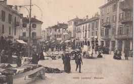 AK Locarno - Mercato - 1911 - Rara!