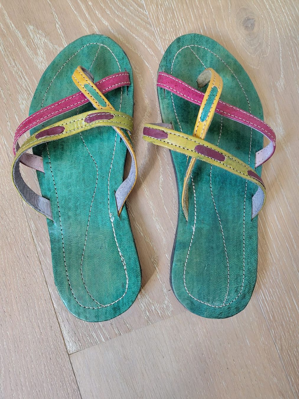 Damenschuhe: Ledersandalen – Neu (gemäss Beschreibung) aus Lugano von fab_h5r2