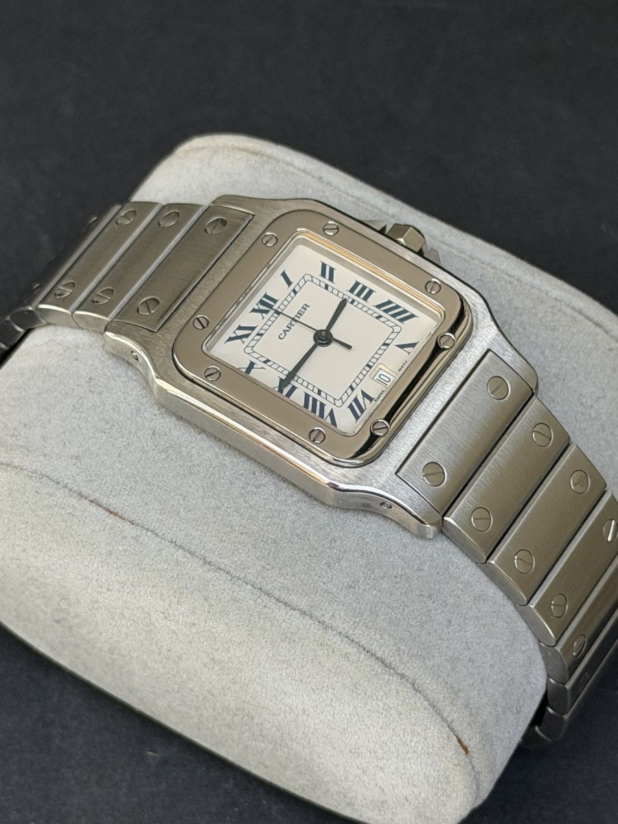 Cartier Orologi: Cartier Santos Galbée Quarz Fullset – Usato da Winterthur venduto da YSCHU 3