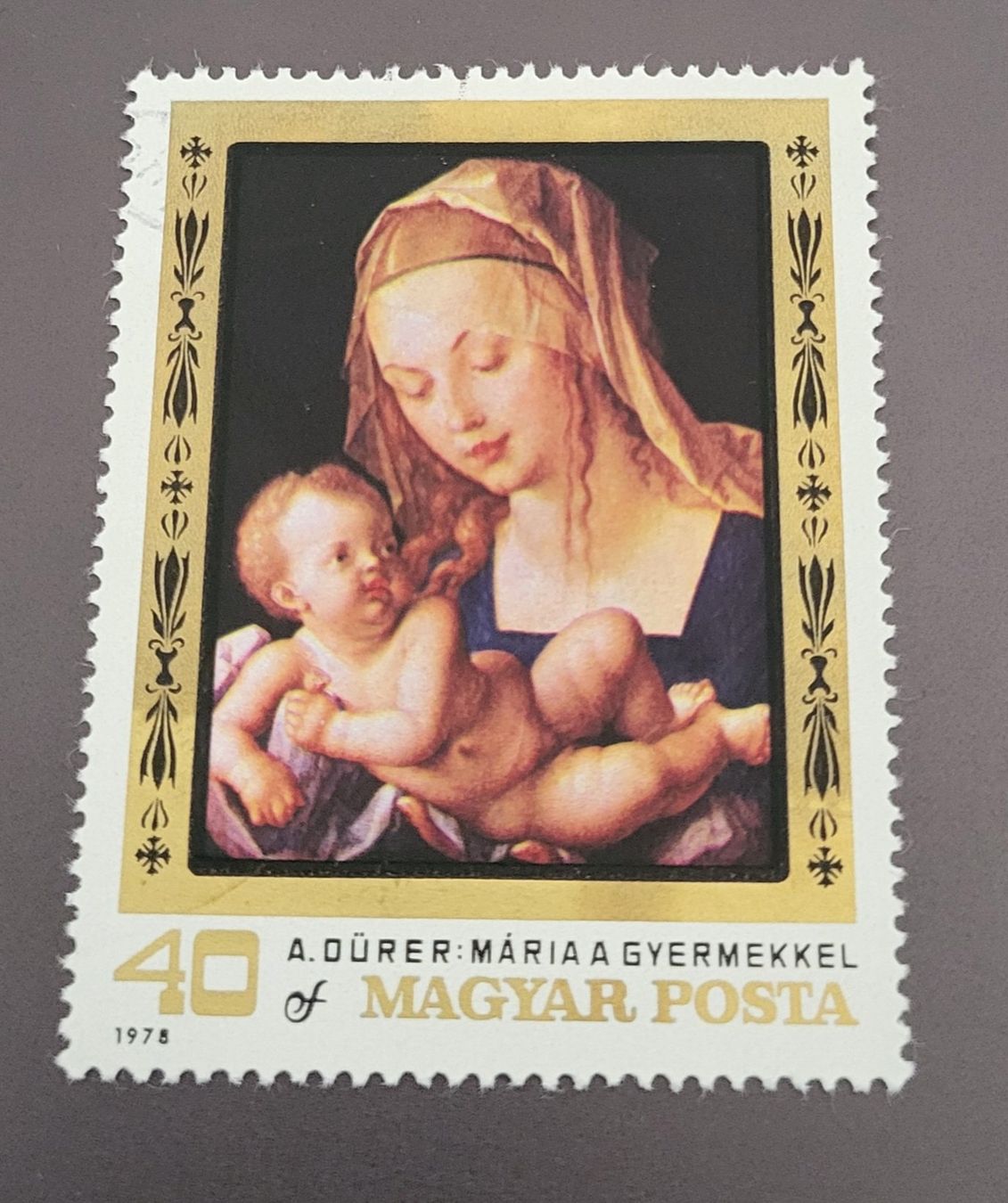 Tutti i francobolli: Ungarn Gemälde briefmarke – Usato da St Gallen venduto da Stampsalshobby