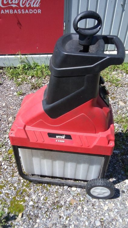Garten Häcksler, Schredder Kaufen auf Ricardo