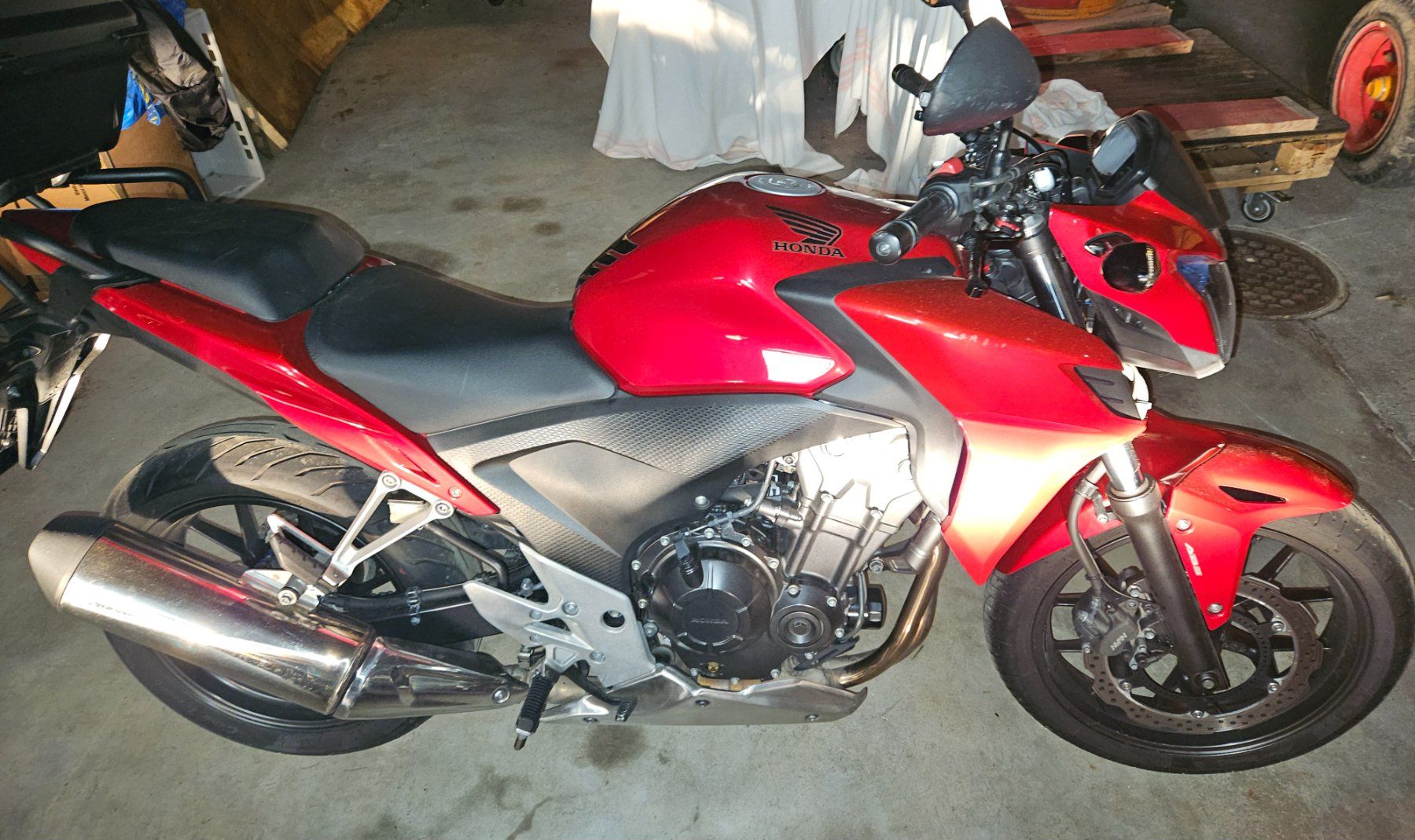 Honda Strasse: Honda CB 500 FA – Gebraucht aus Kerns von Diabolo999 8