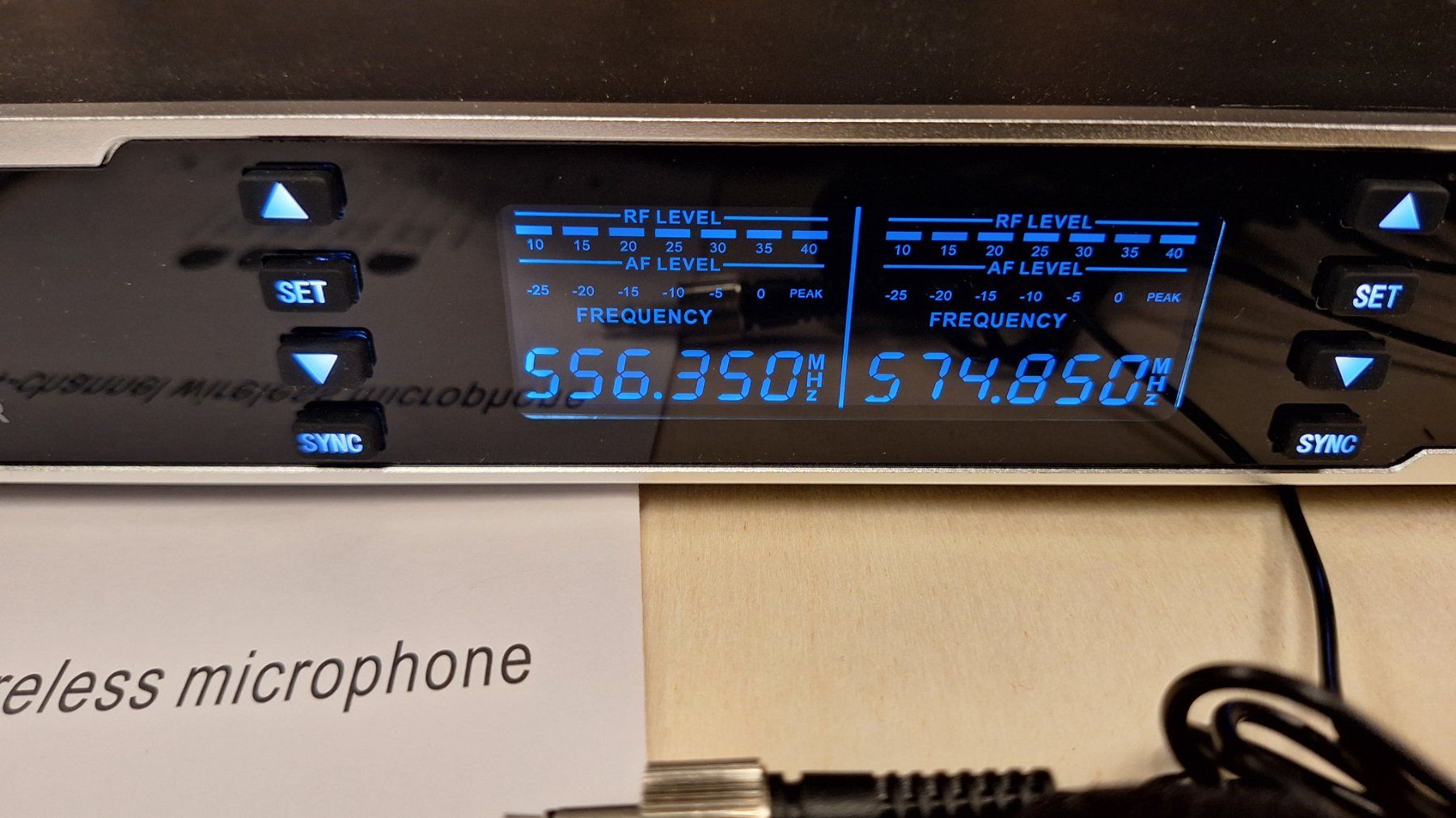 Microfoni: 4-fach Funk Mikrophon – Usato da Russikon venduto da Mochx 4