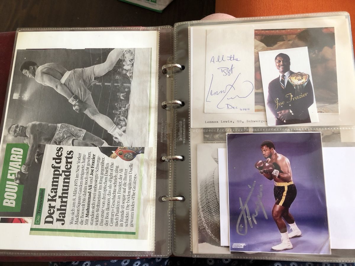 Autogramme: Muhammad Ali - und 9 weitere BOX - LEGENDEN – Gebraucht aus Lufingen von Rac0 2