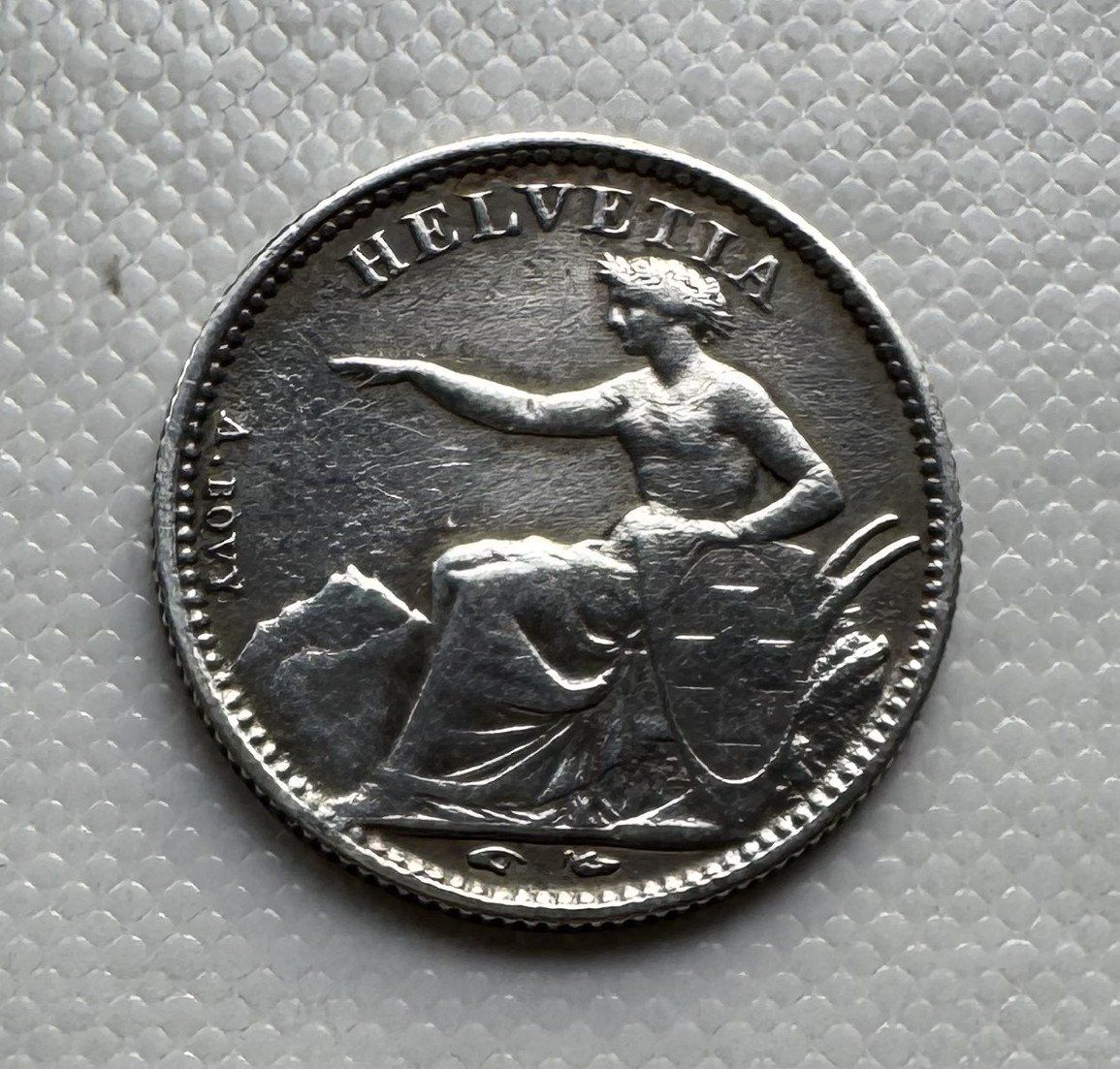 Alle Münzen: 1850 50 Rappen Silber ss-vz – Gebraucht aus Kirchberg SG von Zenhad69 2