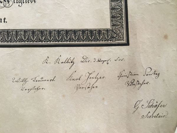 Cartoline postali: wunderschönes Antikes Diplom 1830 – Usato da Gipf-Oberfrick venduto da Iberico 4