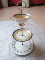 Etagere Teller Tasse Porzellan Vintage Shabby