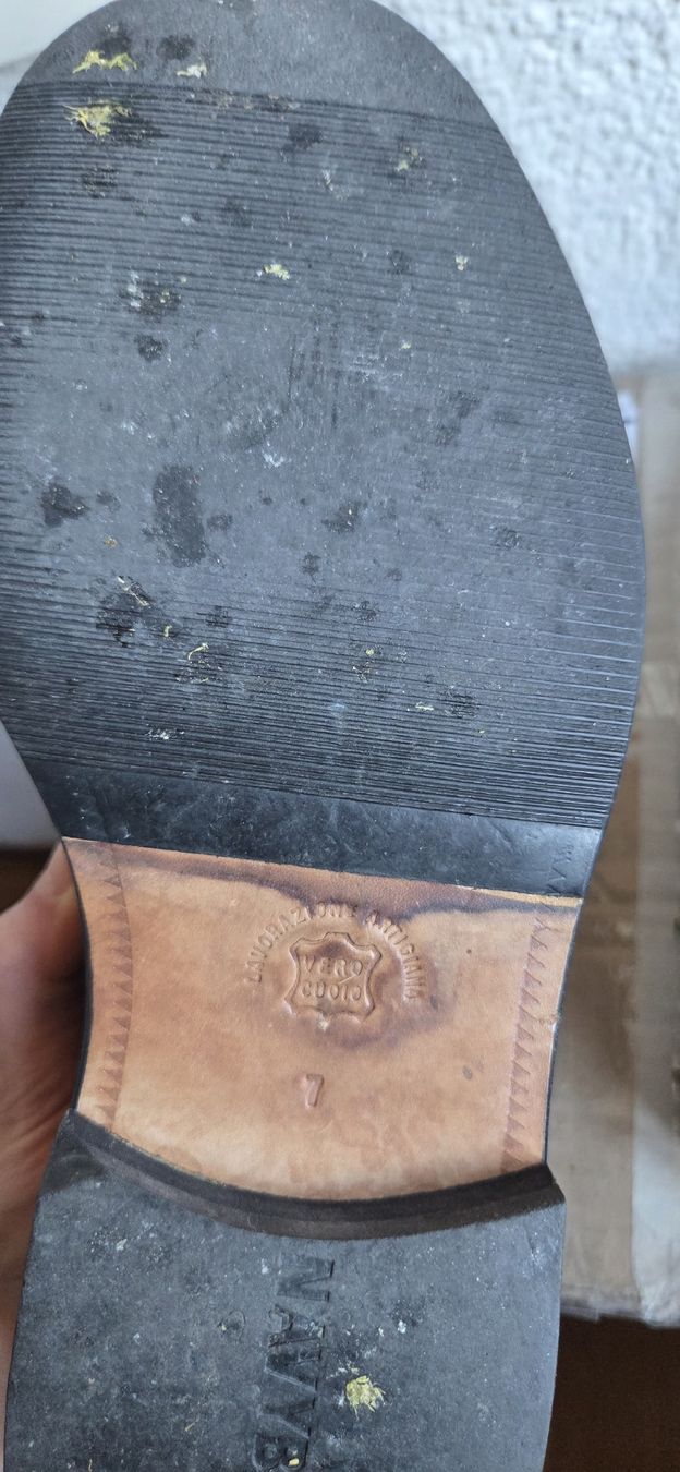 Scarpe da uomo: Mokassins Gr. 7 / 40 echt Leder – Usato da Horgen venduto da aiac0 3
