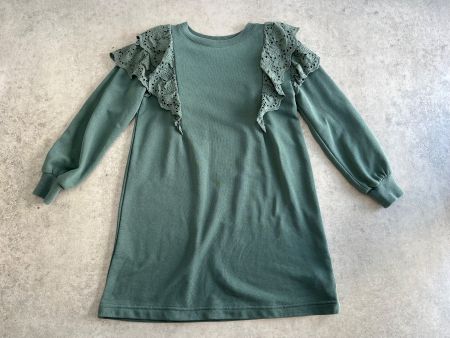 H&M Kleid mit Rüschen, Gr. 122/128