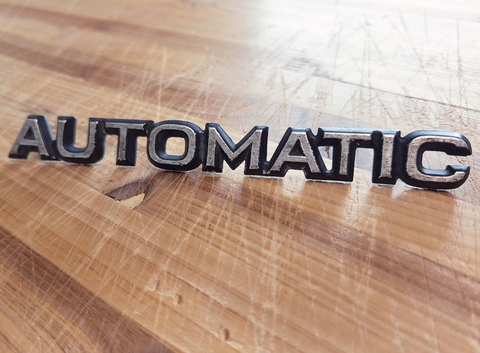 Opel Tutti pezzi di ricambio auto: Opel Old/Youngtimer ,,Automatic" Emblem – Usato da Triesen venduto da BLACKSHEEP75 1