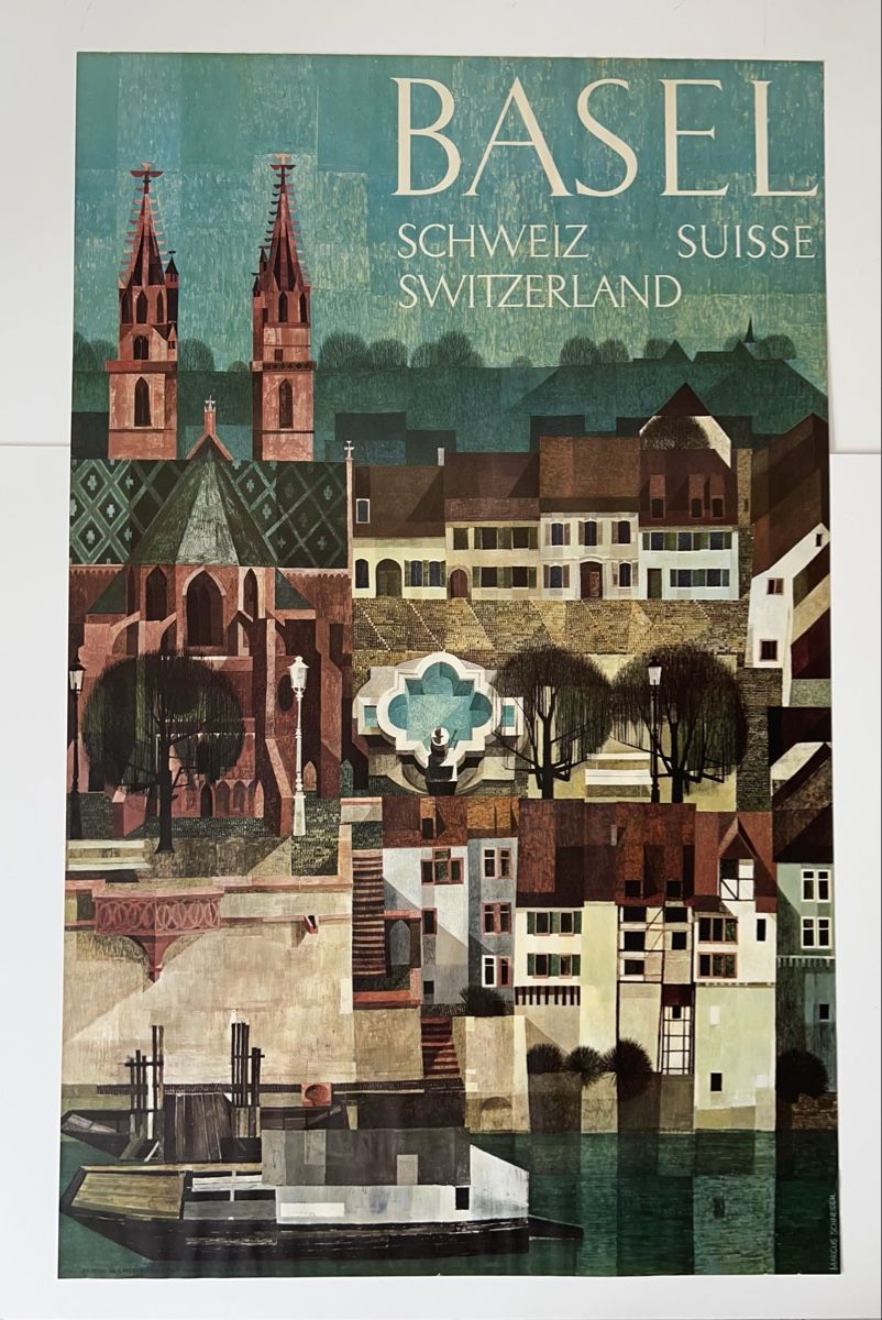 Posters & Illustrations: Marcus Scheider - Basel - Schweiz - Poster – D'occasion à Riehen par Artbeat14